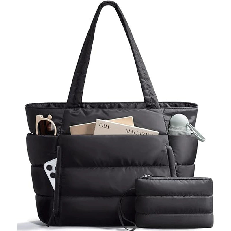 Mira Multi-Pocket Laptop Tote