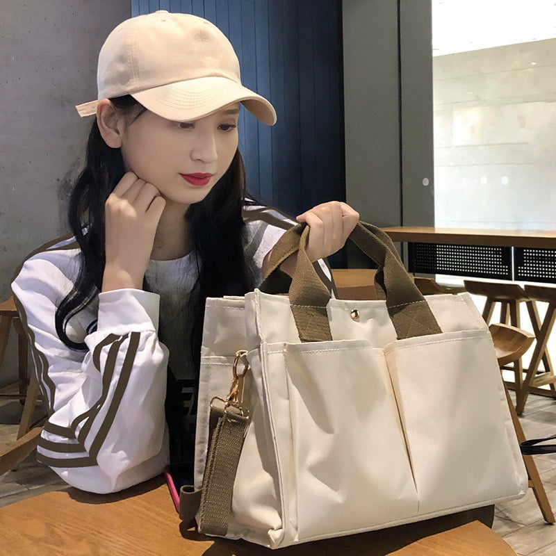 Bagviera canvas work tote bag, gallery view 4