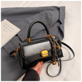 Cora Lock Box Bag, black