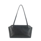 Elara Soft Shoulder Bag elara soft shoulder bag black front