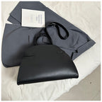 Hollis Relaxed Tote, black back