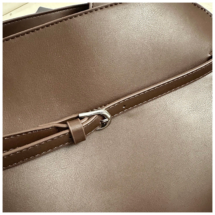 Hollis Relaxed Tote, coffee buckle