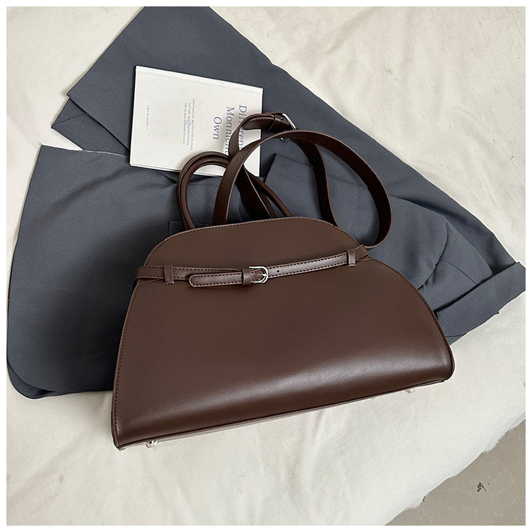 Hollis Relaxed Tote, coffee flat lay