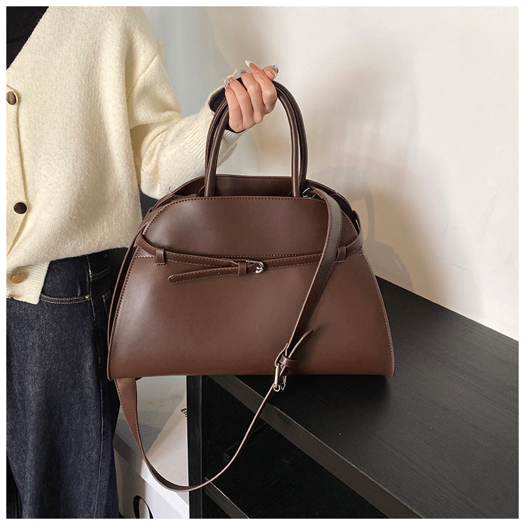 Hollis Relaxed Tote, coffee handheld