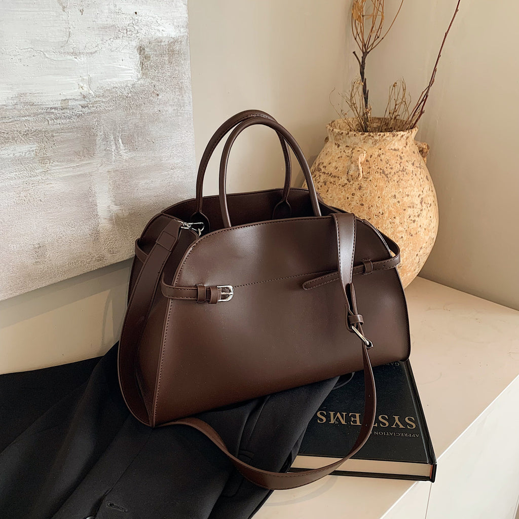 Hollis Relaxed Tote, coffee