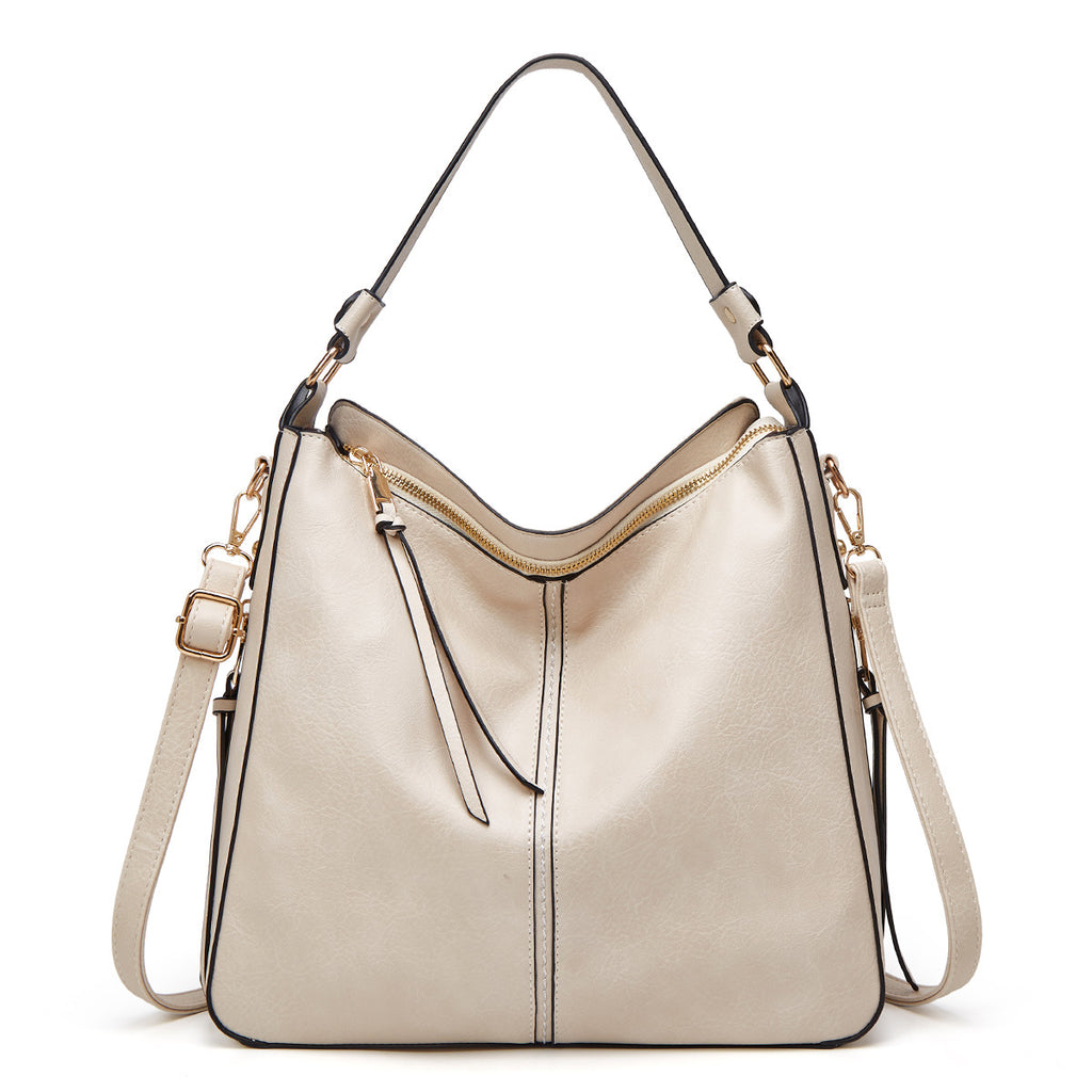 Maren Everyday Bucket Tote maren everyday bucket tote white front