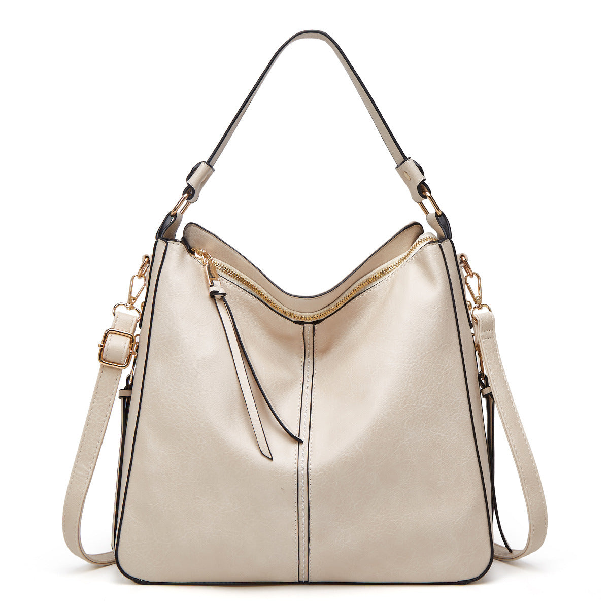 Maren Everyday Bucket Tote maren everyday bucket tote white front